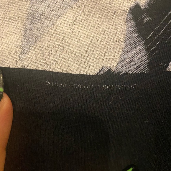 Vintage Screen Stars 1988 George Thorogood and The Destroyers Born to Be Bad Tee - Picture 4 of 7